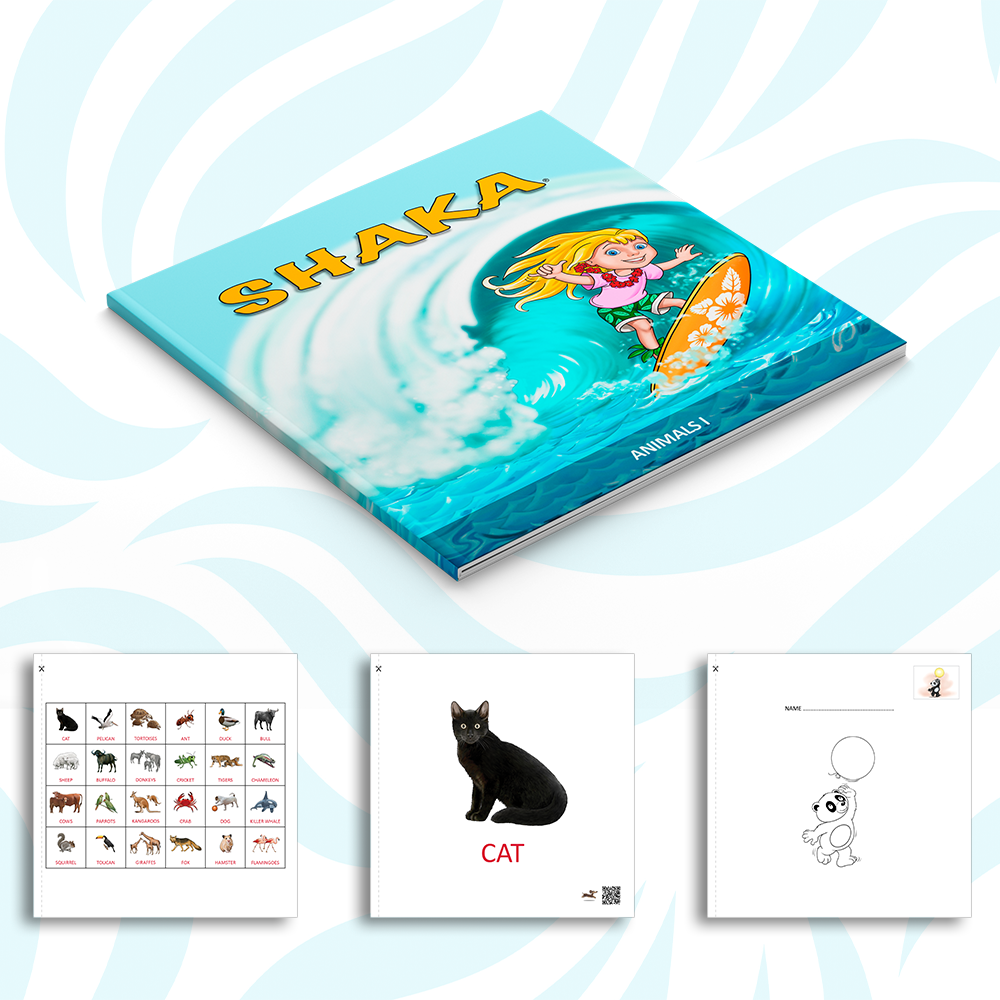 Shaka Animals 1 Workbook