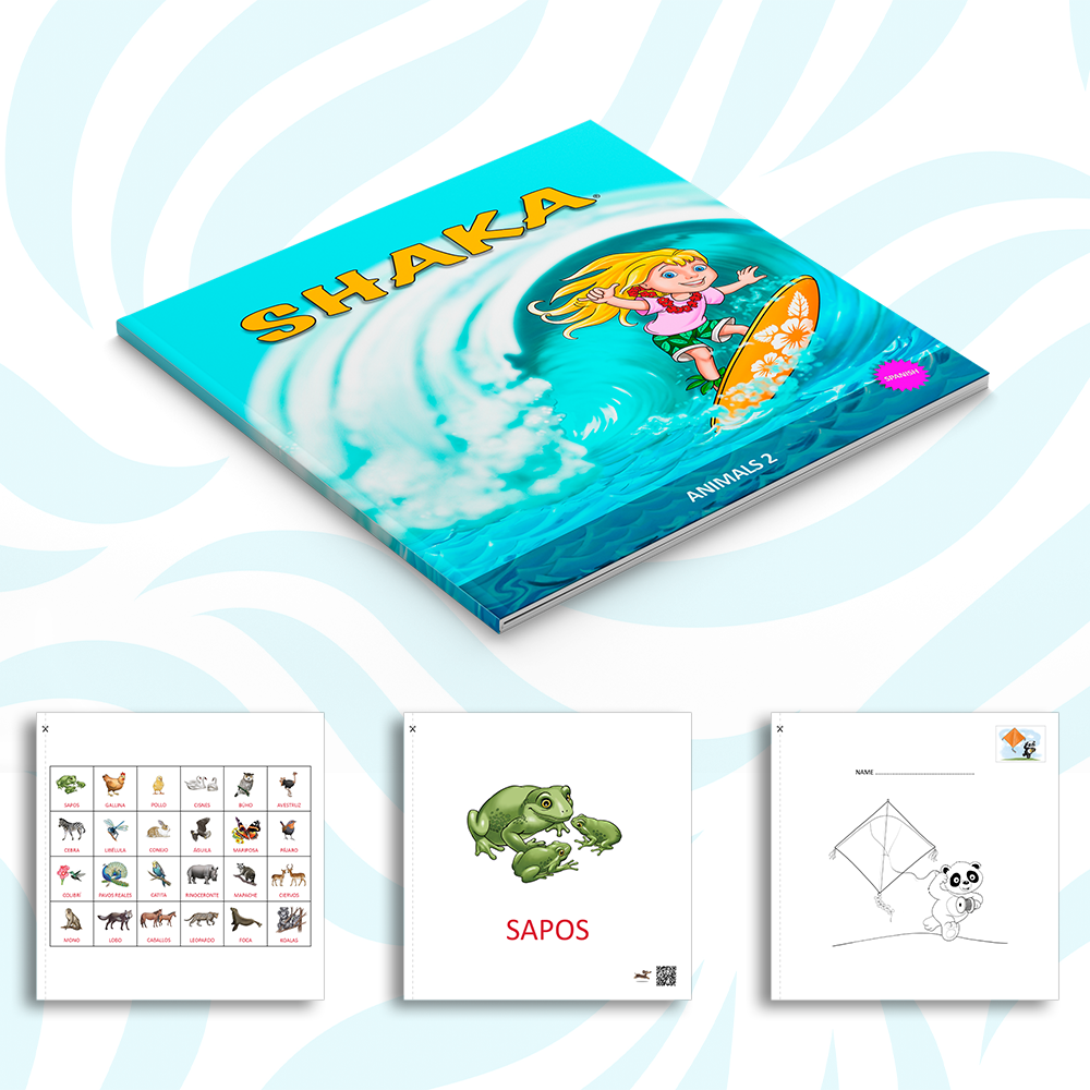 Shaka Animals 2 Workbook