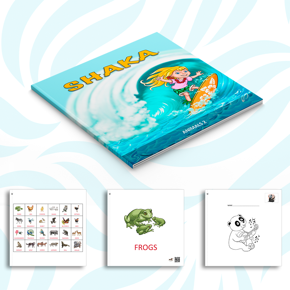 Shaka Animals 2 Workbook