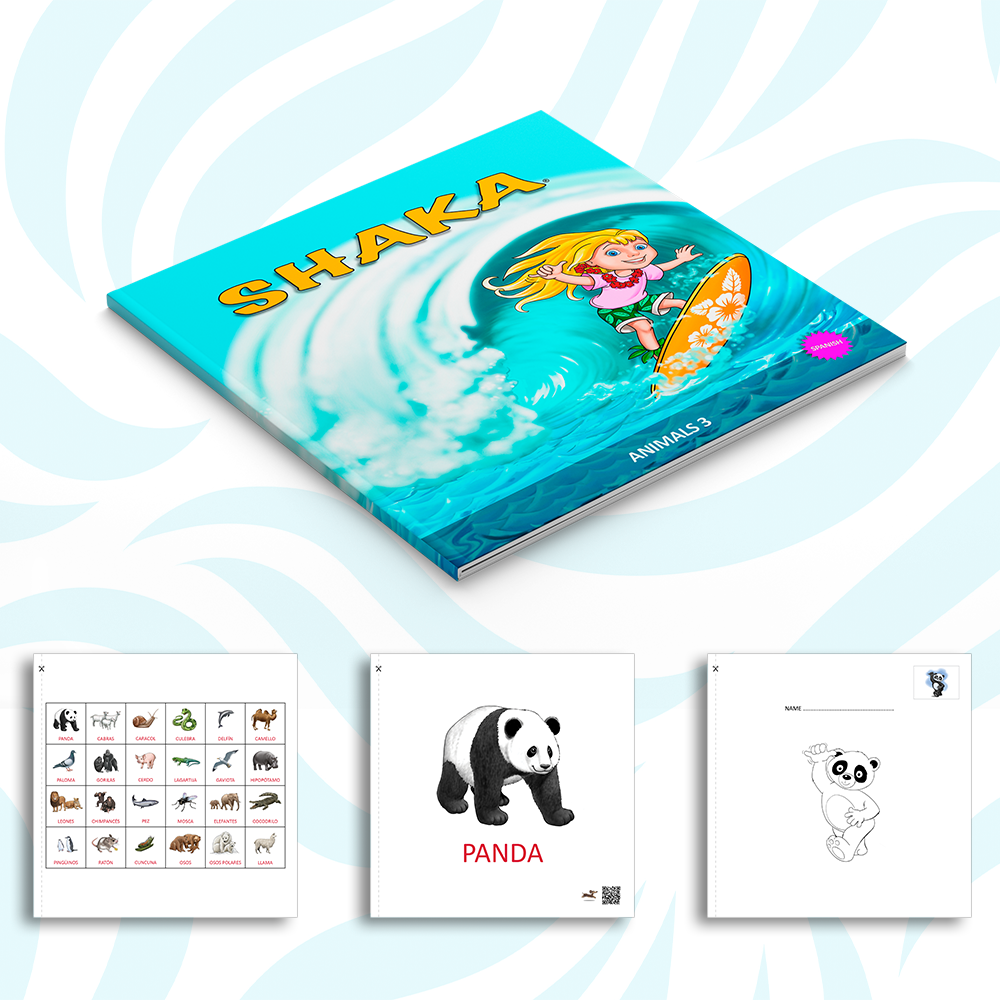 Shaka Animals 3 Workbook