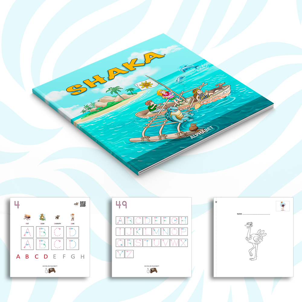 Shaka Alphabet Workbook