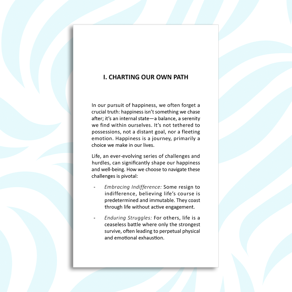 Choosing Harmony: The Path To Balanced Living