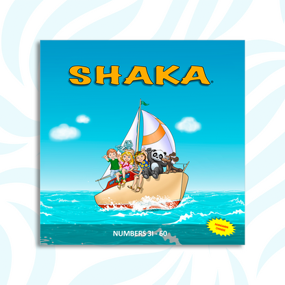 Shaka Numbers 31 - 60 Workbook