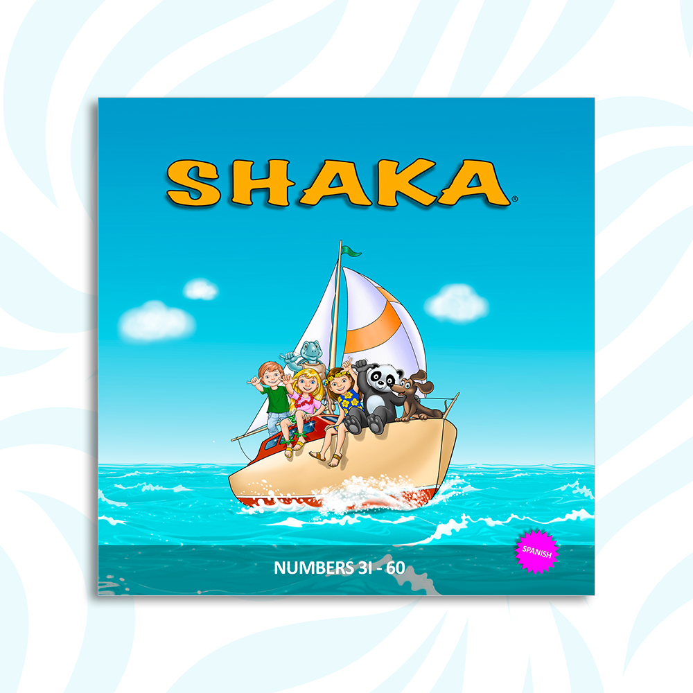 Shaka Numbers 31 - 60 Workbook