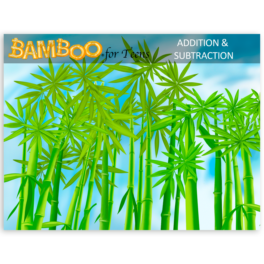 Bamboo For Teens Addition & Subtraction Program