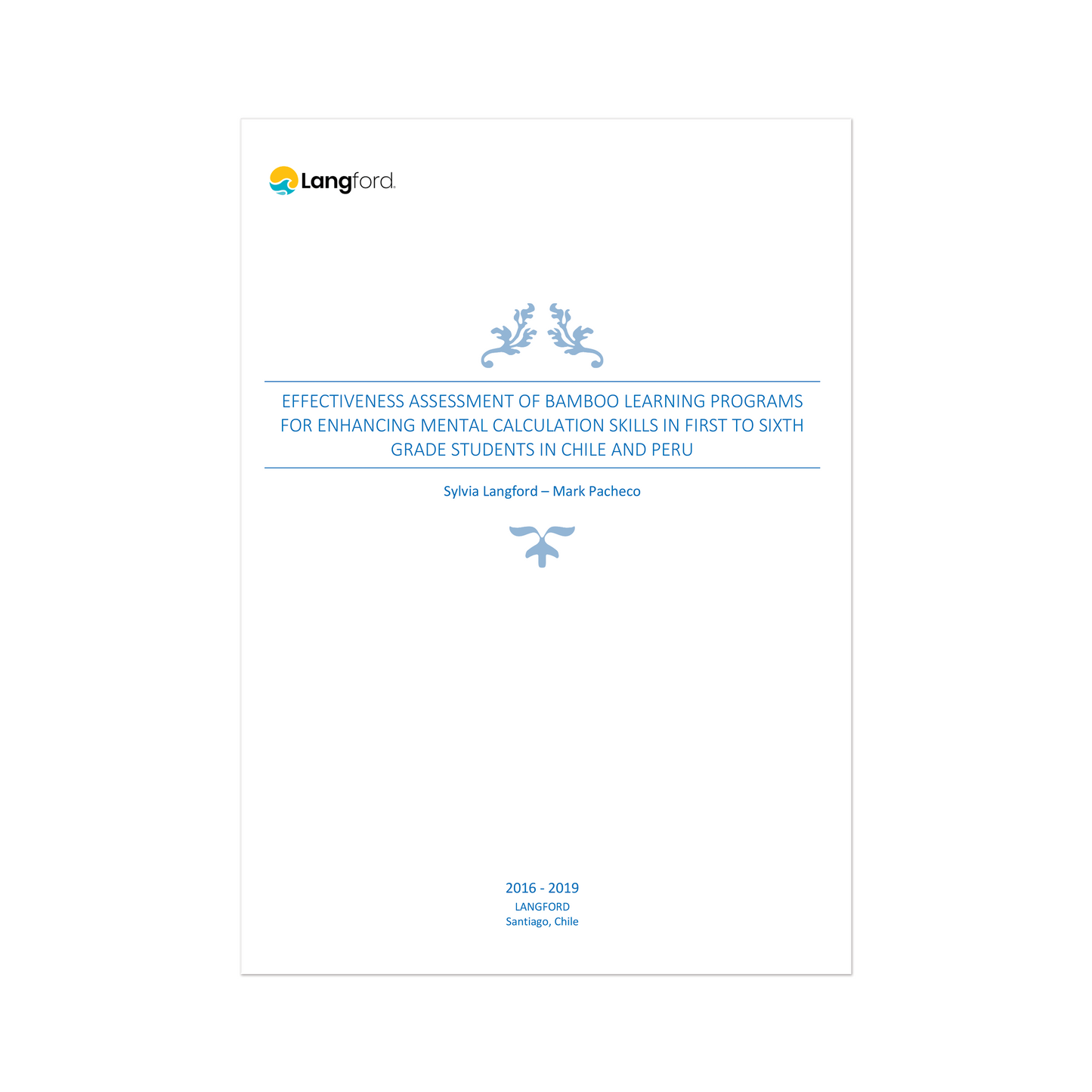 5- Effectiveness assessment of Bamboo learning programs for enhancing mental calculation skills